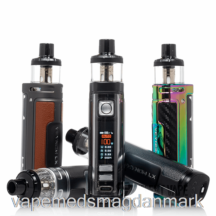 Vape Med Smag Aspire Veynom Lx 100w Pod System Chrome Blue Fade
